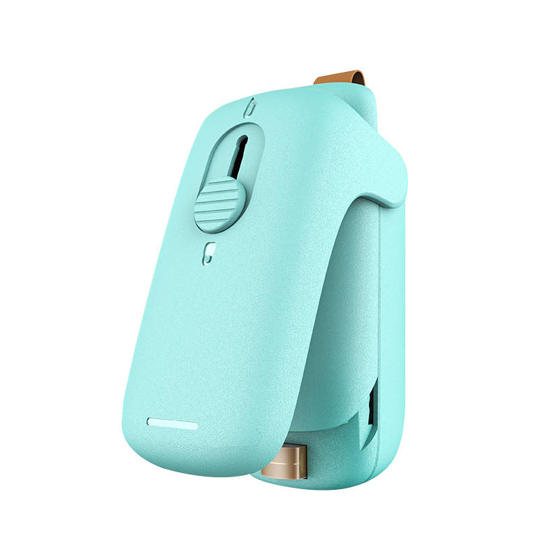 Portable Household Quick Sealing Machine Small Express Food Packaging Bag Mini Hand Pressure Sliding Cover Sealer Portable Household Quick Sealing Machine Small Express Food Packaging Bag Mini Hand Pressure Sliding Cover Sealer
